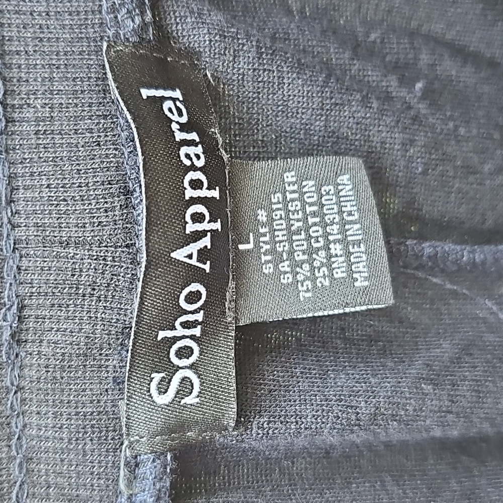 Soho Apparel Women's Large Black Joggers Pants New - Picture 4 of 10